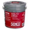 Senco Drywall Screw, #8 x 1-1/4 in, Wafer Head Square Drive 08T125W